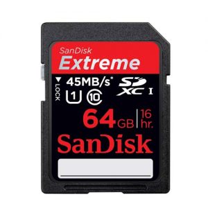 SDXC Sandisk 64gb